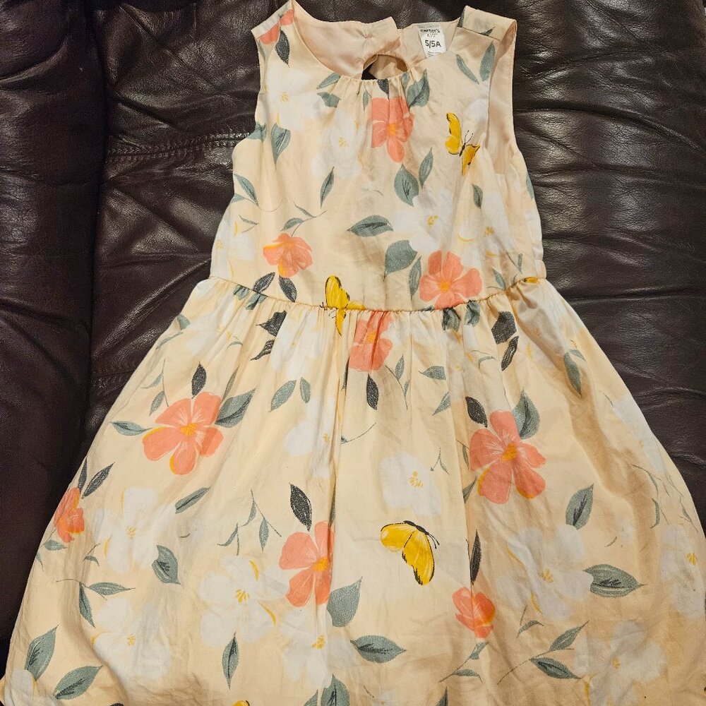 Toddler floral dress